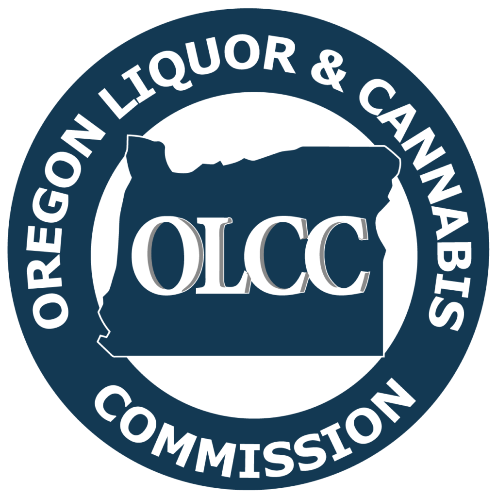 Oregon Liquor and Cannabis Commission logo.